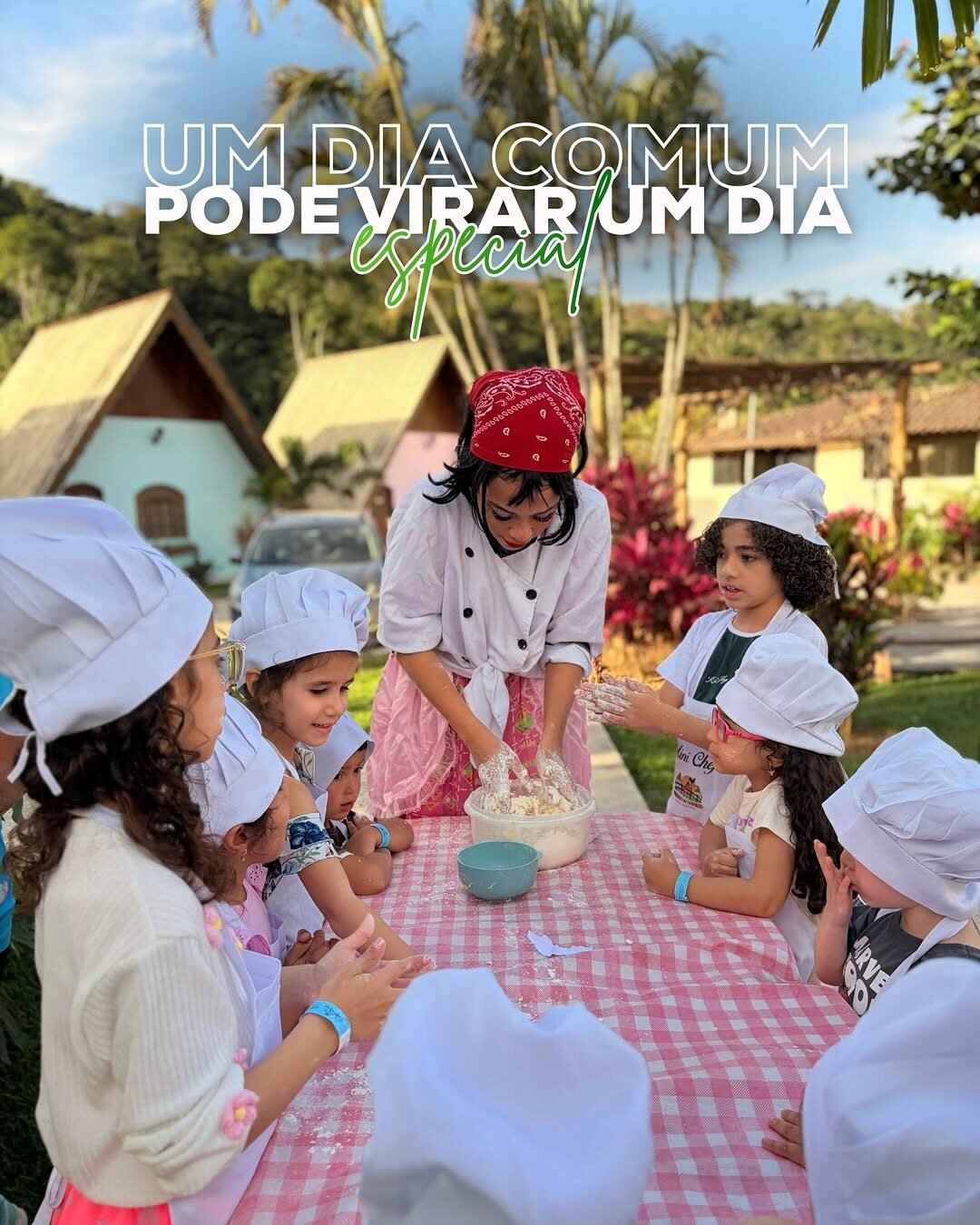 Oficina de culinária infantil